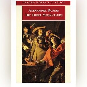 The Three Musketeers, pocket paperback size, by Alexandre Dumas